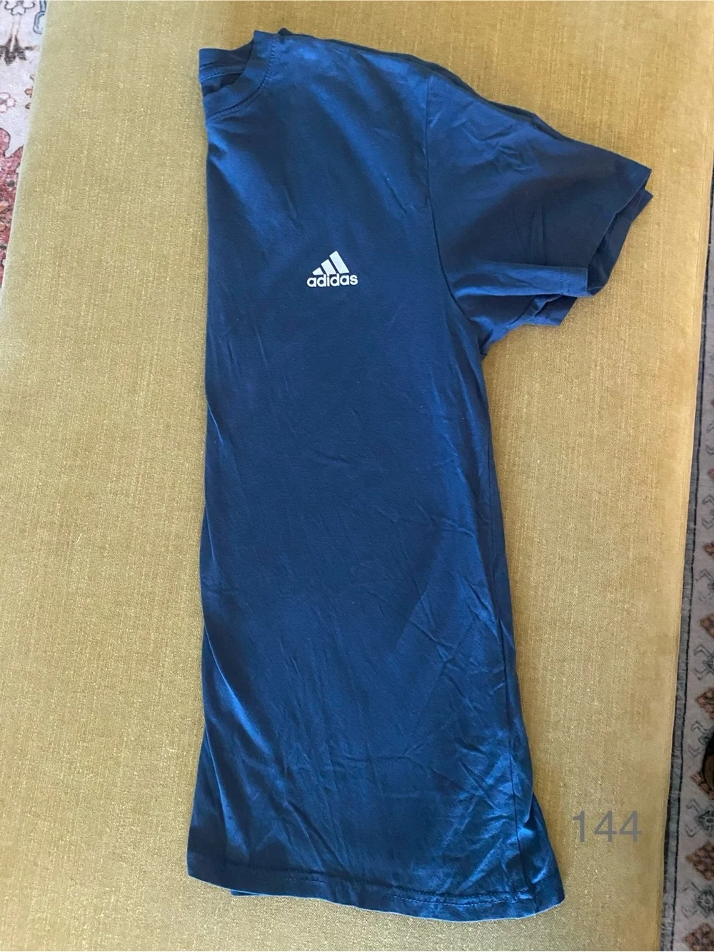 Adidas Kids' Navy Blue Logo Tee
